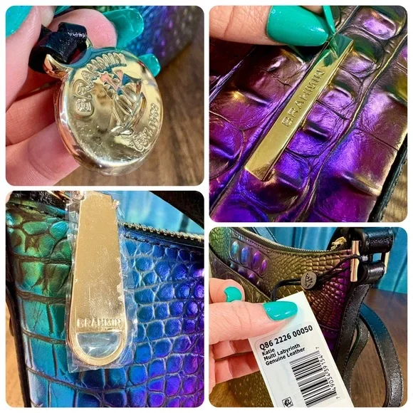 Brahmin NWT Katie - Multi Labyrinth - EXTREMELY RARE & HTF - Picture 4 of 16